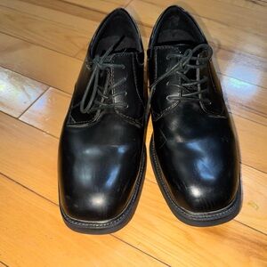 Nunn Bush Men’s Size 10 Black Leather Lace Up Dress Shoes